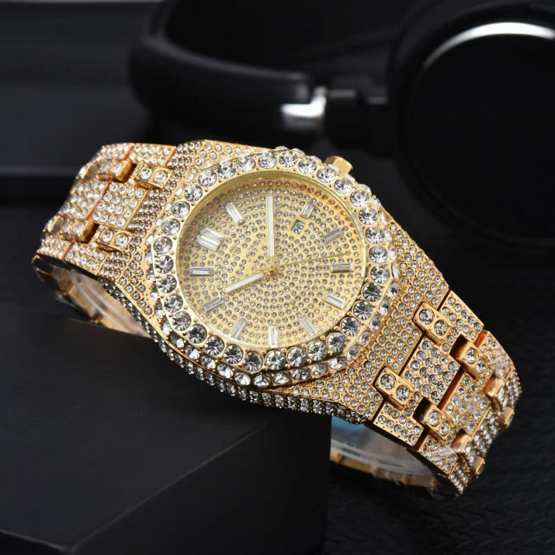 Full Diamond Quartz Fashion Watch