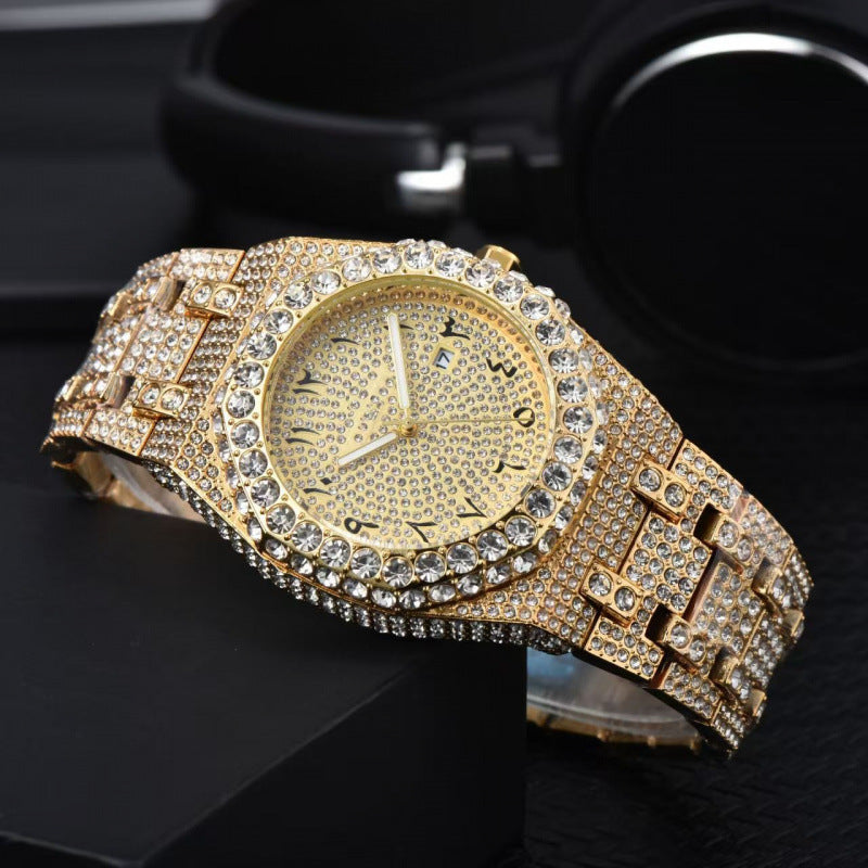 Full Diamond Quartz Fashion Watch