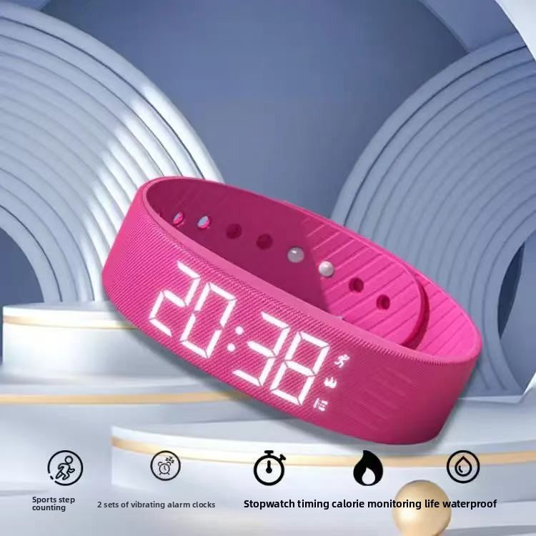 Student Watch Alarm Clock Bracelet