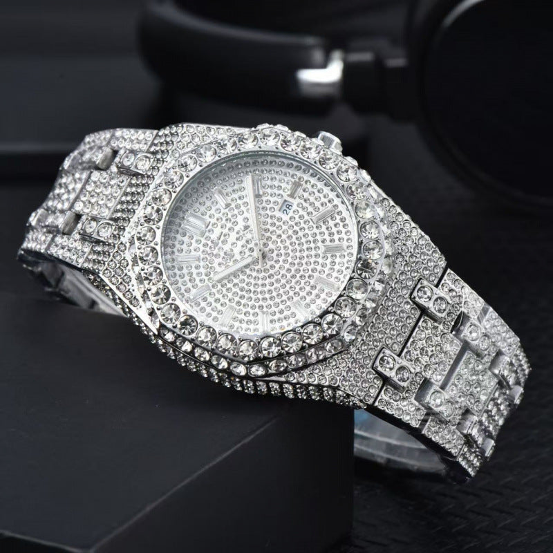 Full Diamond Quartz Fashion Watch