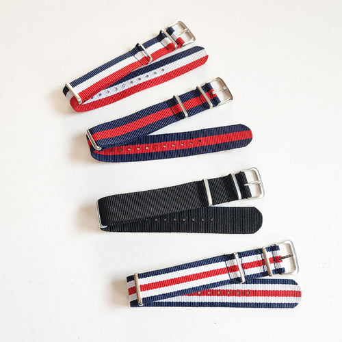 Canvas watch strap