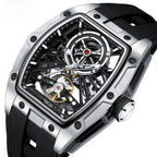 Full skeleton automatic mechanical watch for men