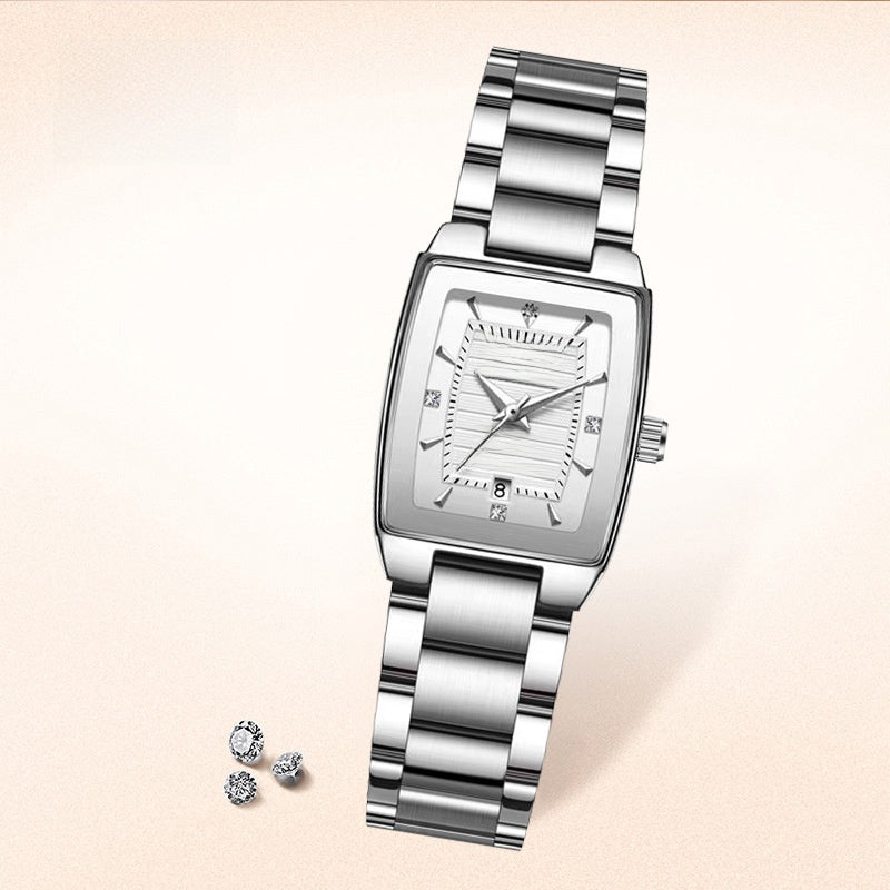 Ladies Square Quartz Watch