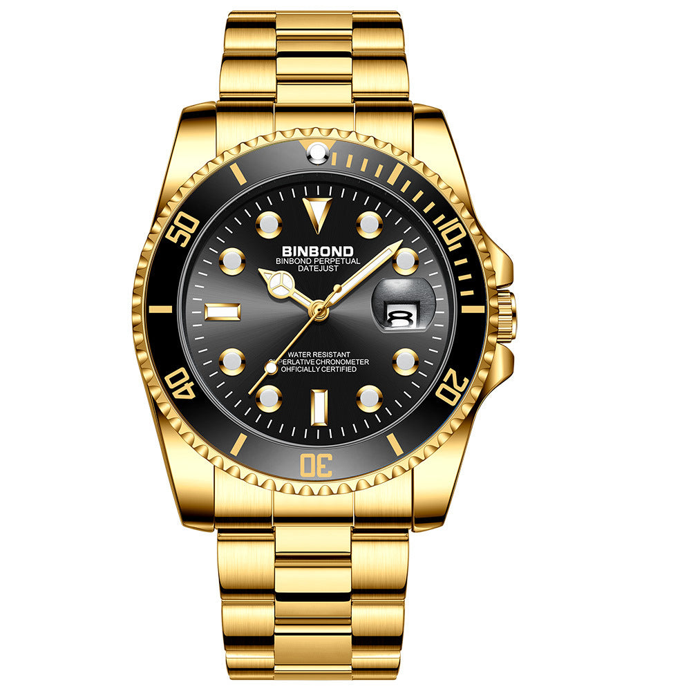 Waterproof men's watch