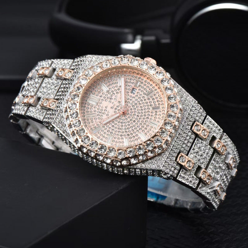 Full Diamond Quartz Fashion Watch