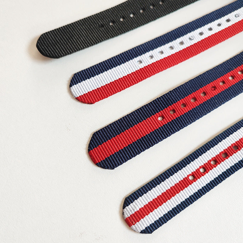 Canvas watch strap