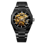 Skeletonized Mechanical Men's Automatic Watch