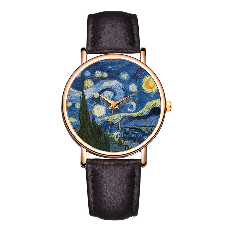 Artistic dial watch