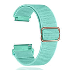 Elastic braided watch strap