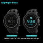 Multifunctional Cool Light Men's Electronic Watch