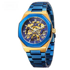 Skeletonized Mechanical Men's Automatic Watch