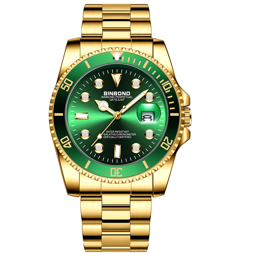 Waterproof men's watch