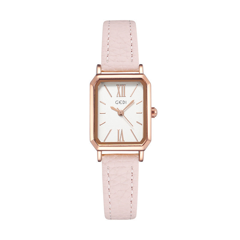 Minimalist and niche square watches