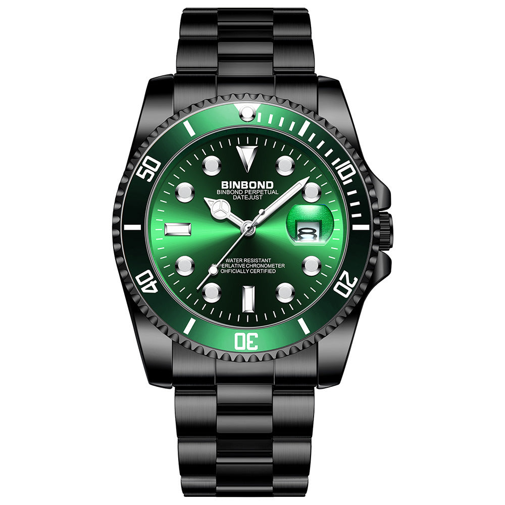 Waterproof men's watch