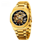Skeletonized Mechanical Men's Automatic Watch