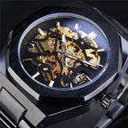 Skeletonized Mechanical Men's Automatic Watch