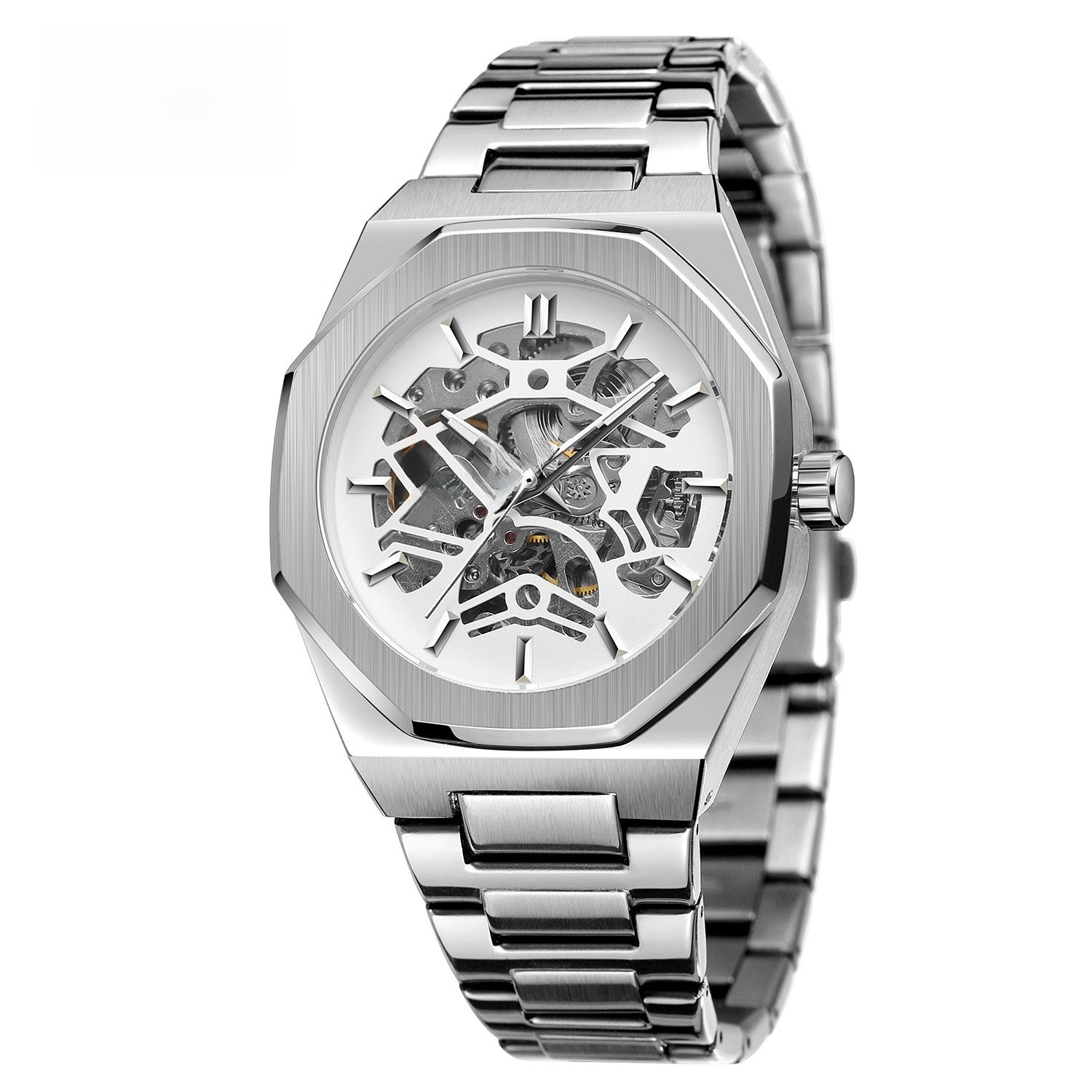 Skeletonized Mechanical Men's Automatic Watch