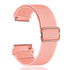 Elastic braided watch strap