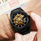 Skeletonized Mechanical Men's Automatic Watch